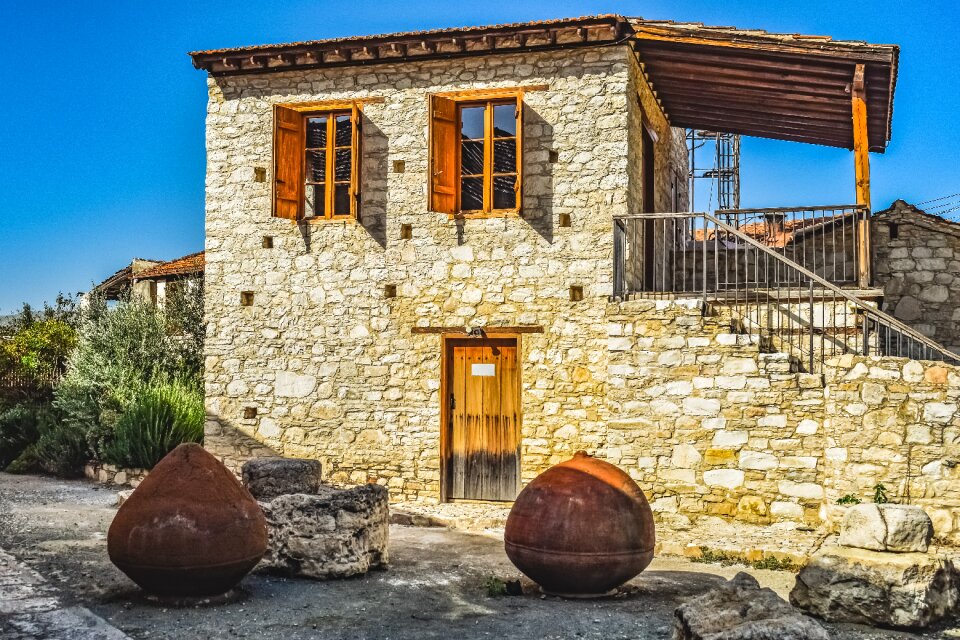 Traditional facade building