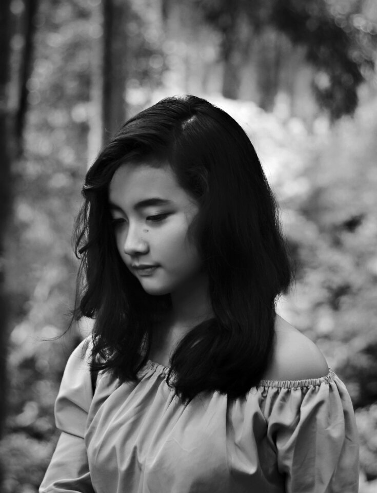 Model girl beautiful