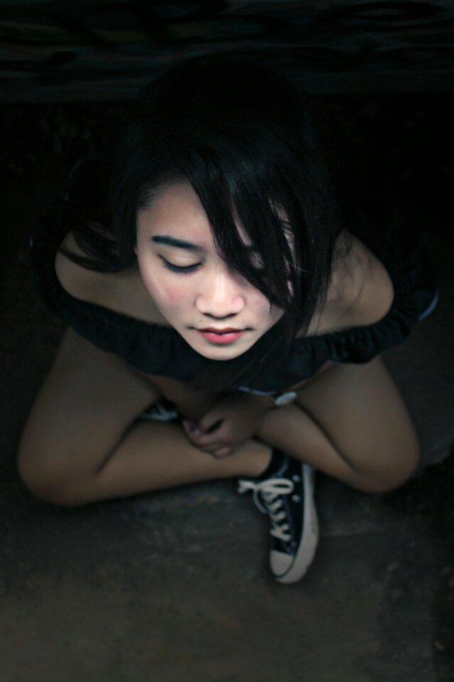 Model girl beautiful