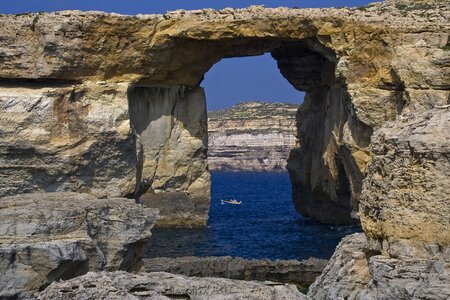 Malta sea blue photo
