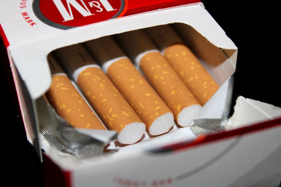 Smoke nicotine addiction