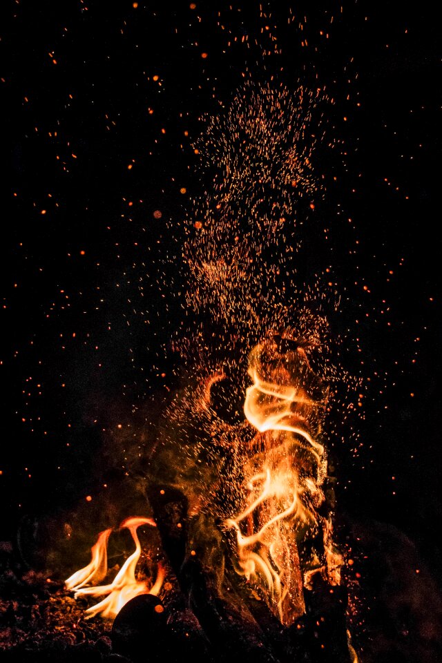 Night bright burning