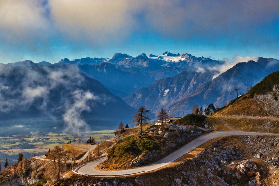 Hiking austria landscape