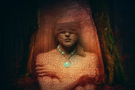 Fantasy mysterious nature