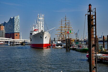 Museum ship cap san diego sailing vessel sail training ship