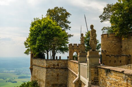 Hohenzollern castle alb eaves photo