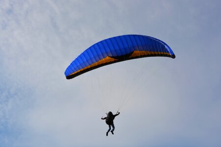 Paraglider free flight leisure sports photo