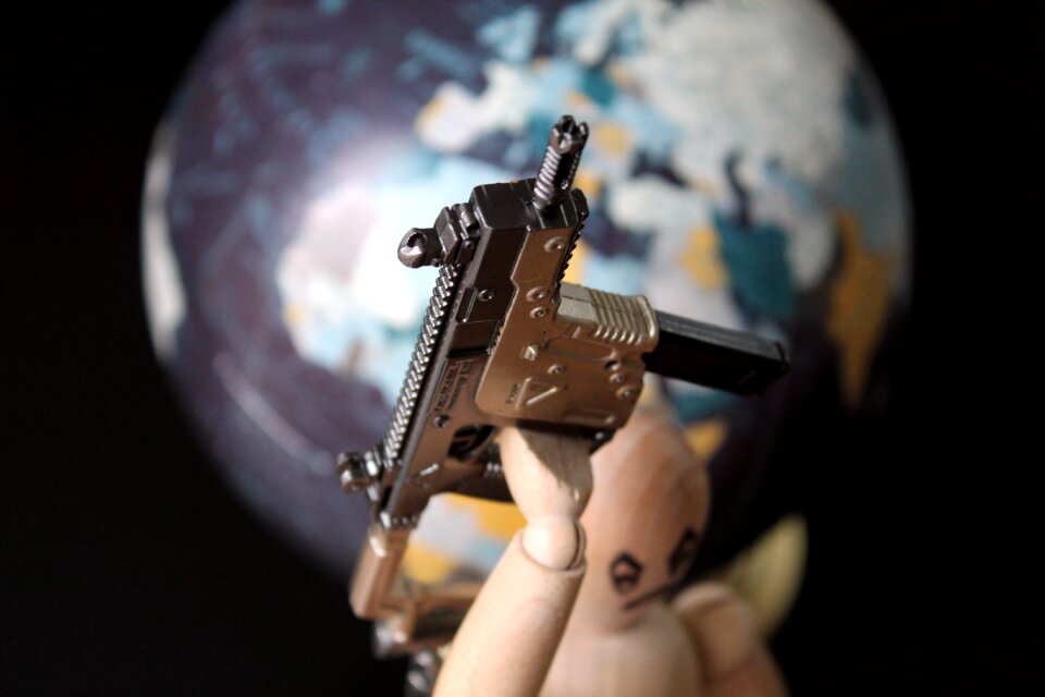 Kriss vector war globe