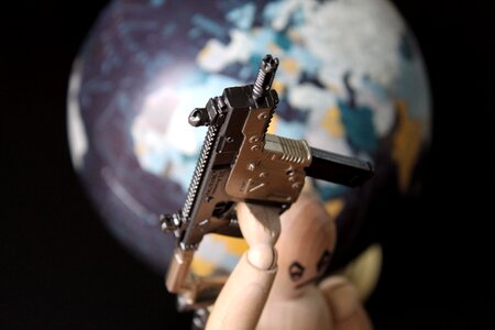 Kriss vector war globe