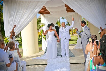 Destination romantic marriage