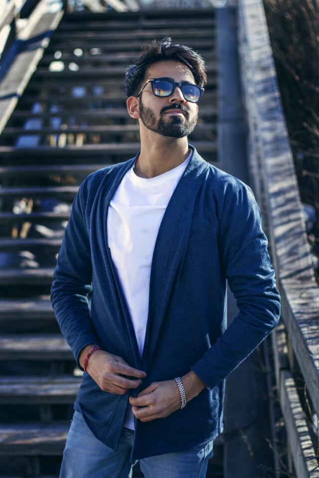 Face male person