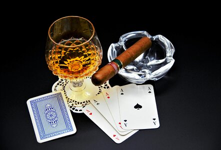 Poker mr evening aces
