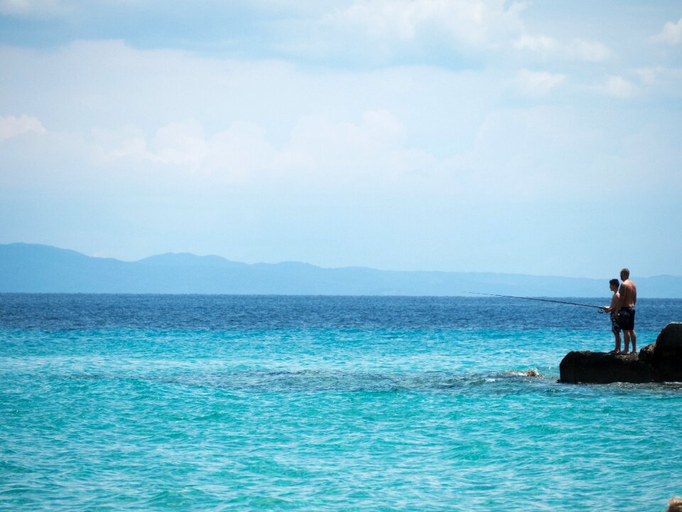 Fisherman blue in the summer of