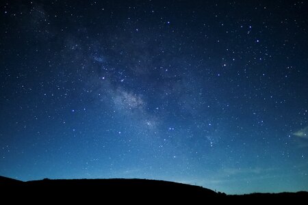 Starry sky night sky akiyoshidai photo