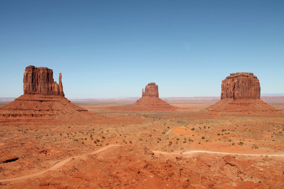 Landscape arizona red photo