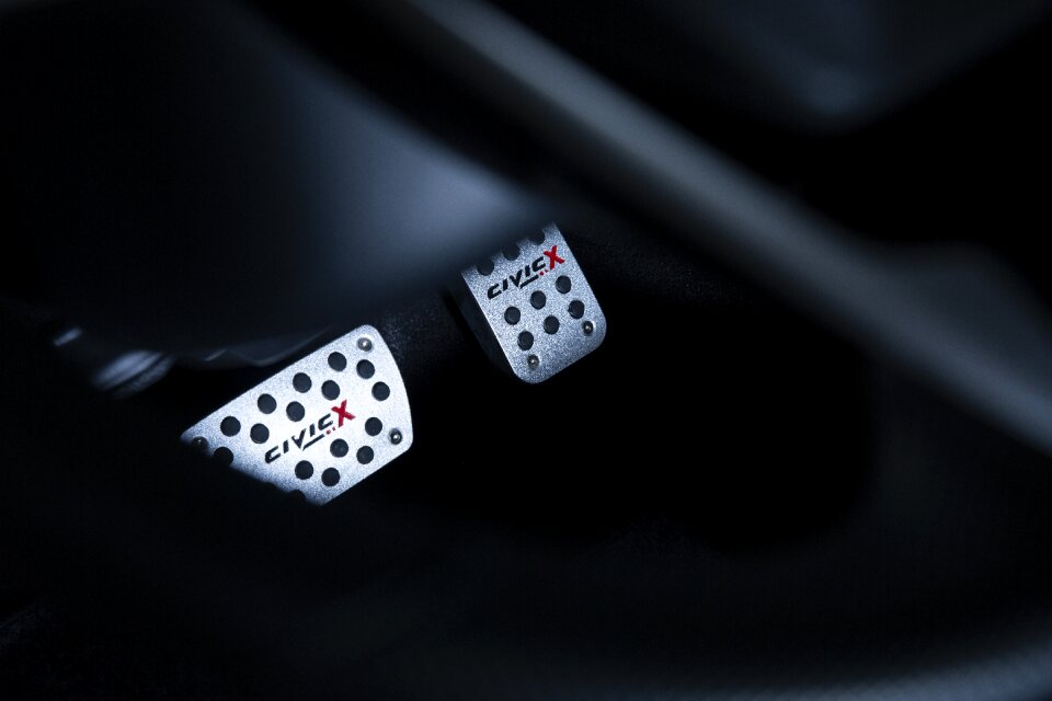 Ten generations of the civic throttle pedal