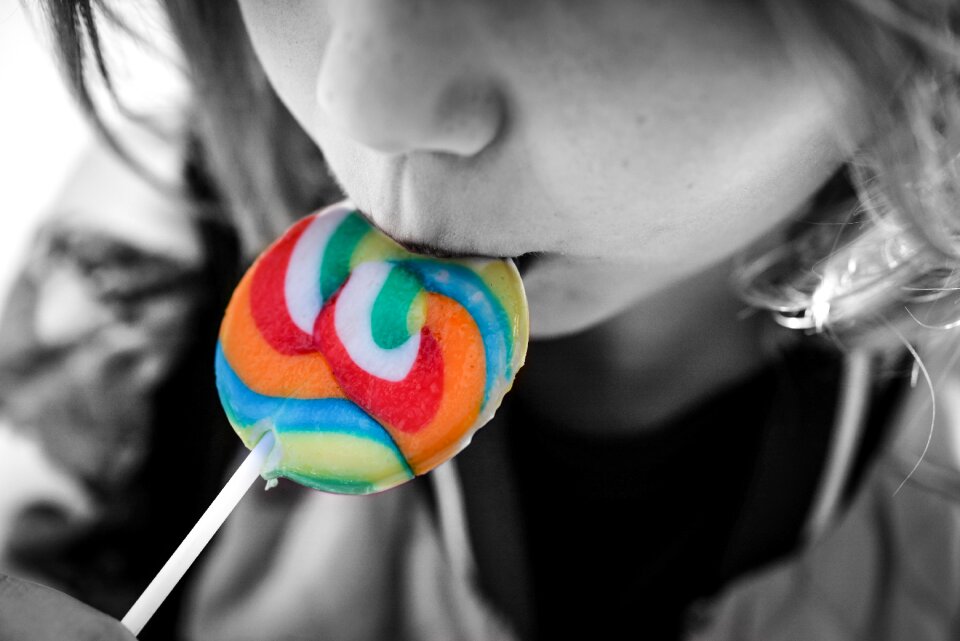 Colorful summer happiness