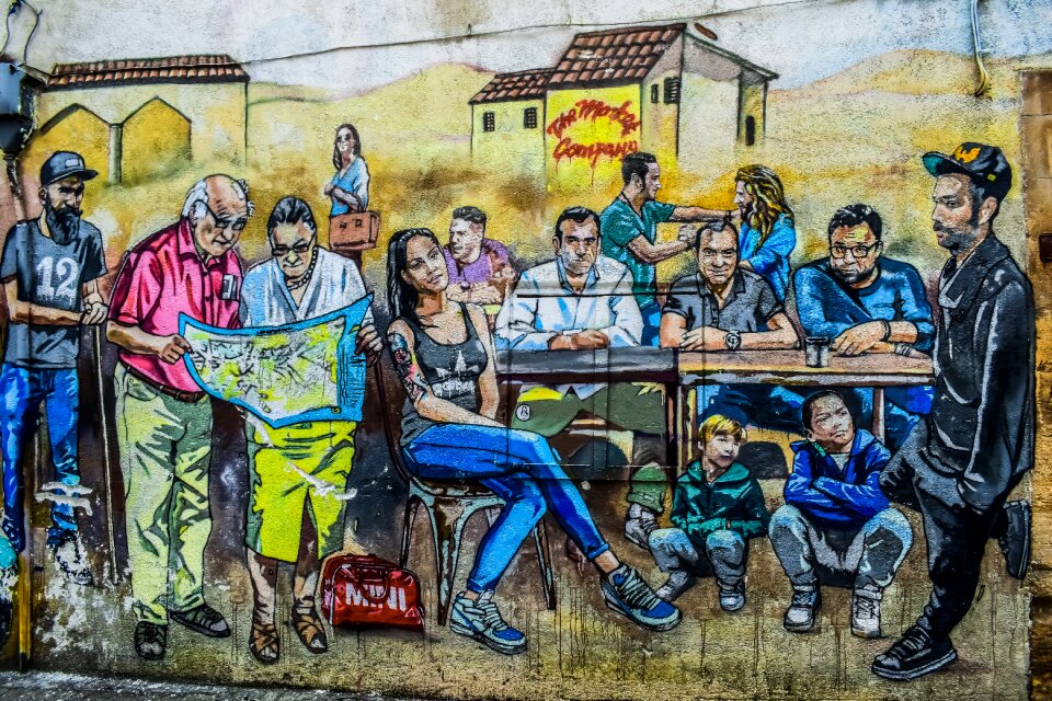 Tourism graffiti travel