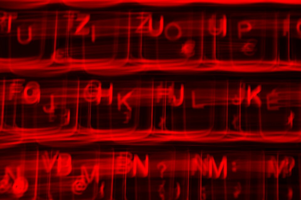 Hardware keyboard laptop