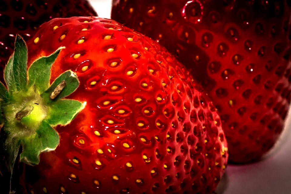 Red fruit berry