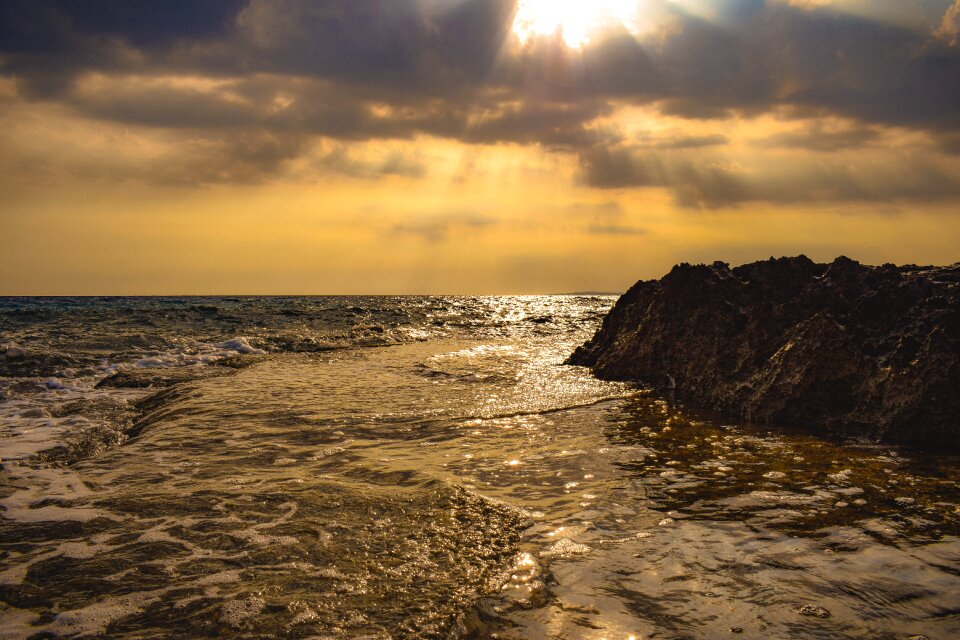 Water horizon coast