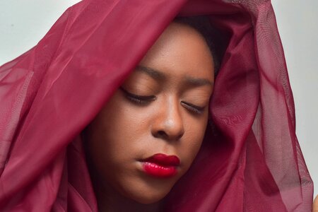 Veil adult headscarf