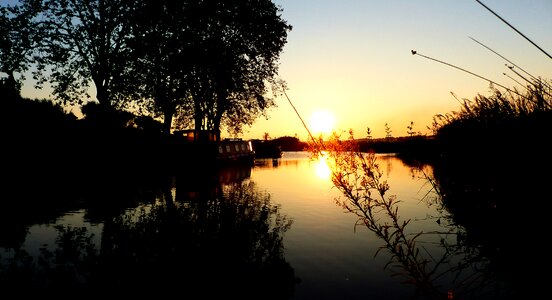 Reflection sky nature photo