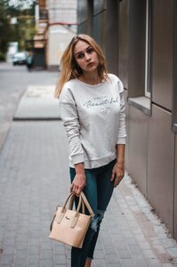 Street businesswoman lady