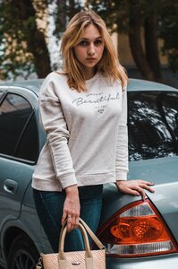 Street businesswoman lady