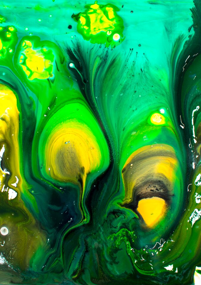 Painting close up design
