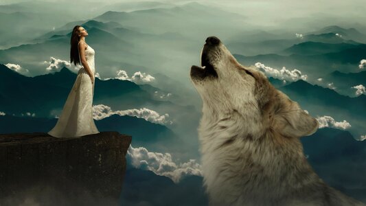 Rock fairy tales dream world