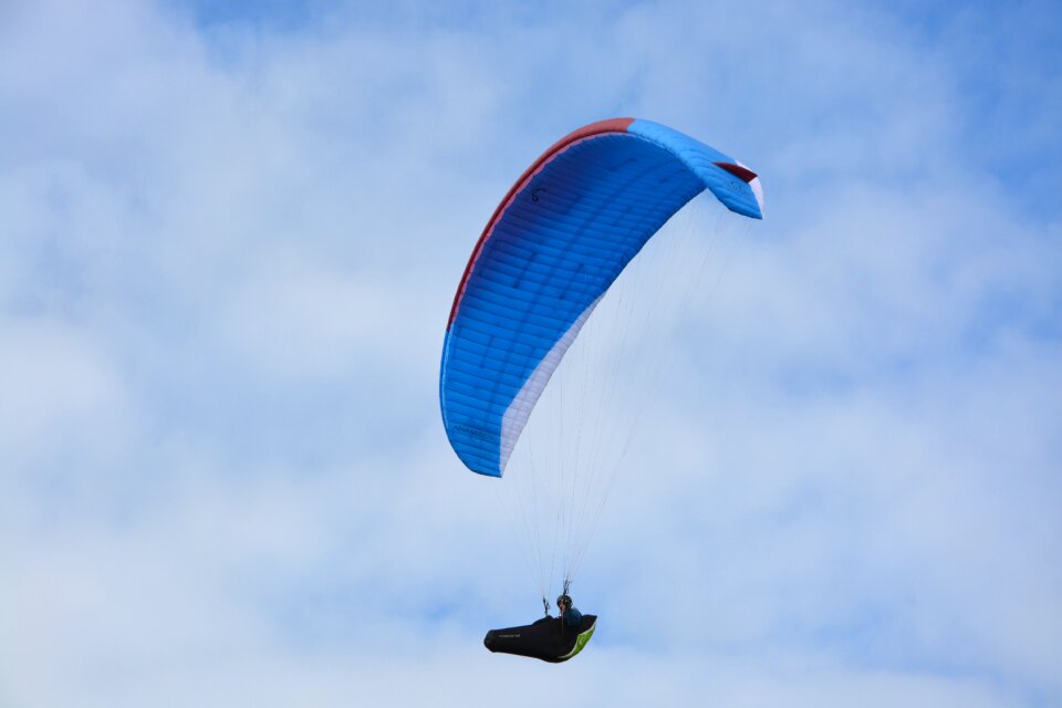 Seat paragliding an aircraft of the free flight leisure