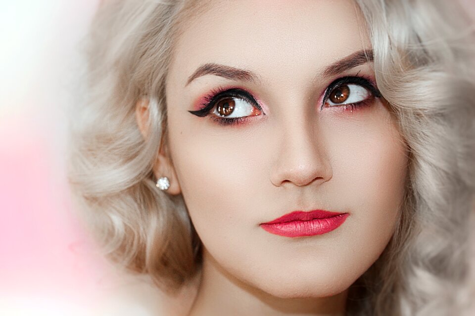 Skin portrait girl