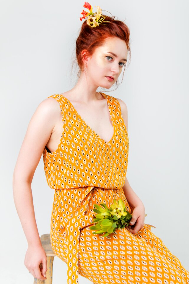 Beautiful model redhead