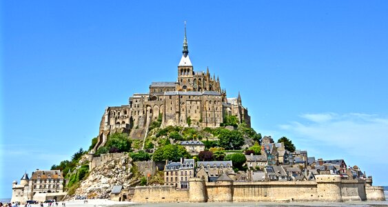 Fortress rocks france photo