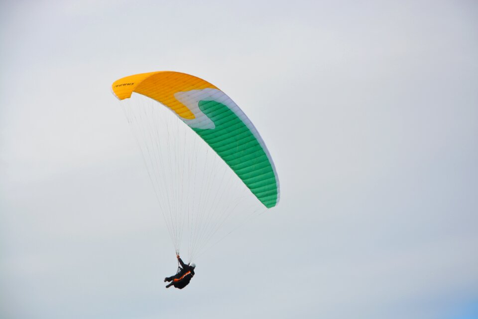 Free flight leisure sailing paragliding