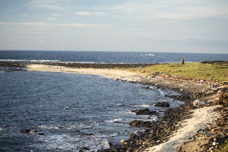 Marine beach serenity