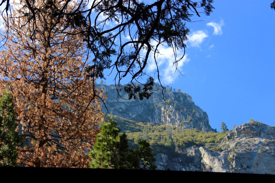 Yosemite valley mountains landscape