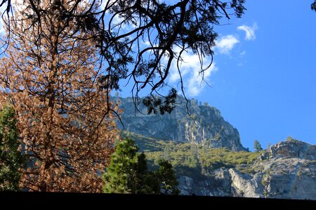 Yosemite valley mountains landscape photo