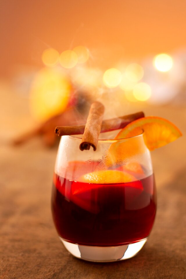Hot drink winter advent