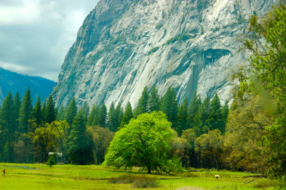 Mountains landscape valley
