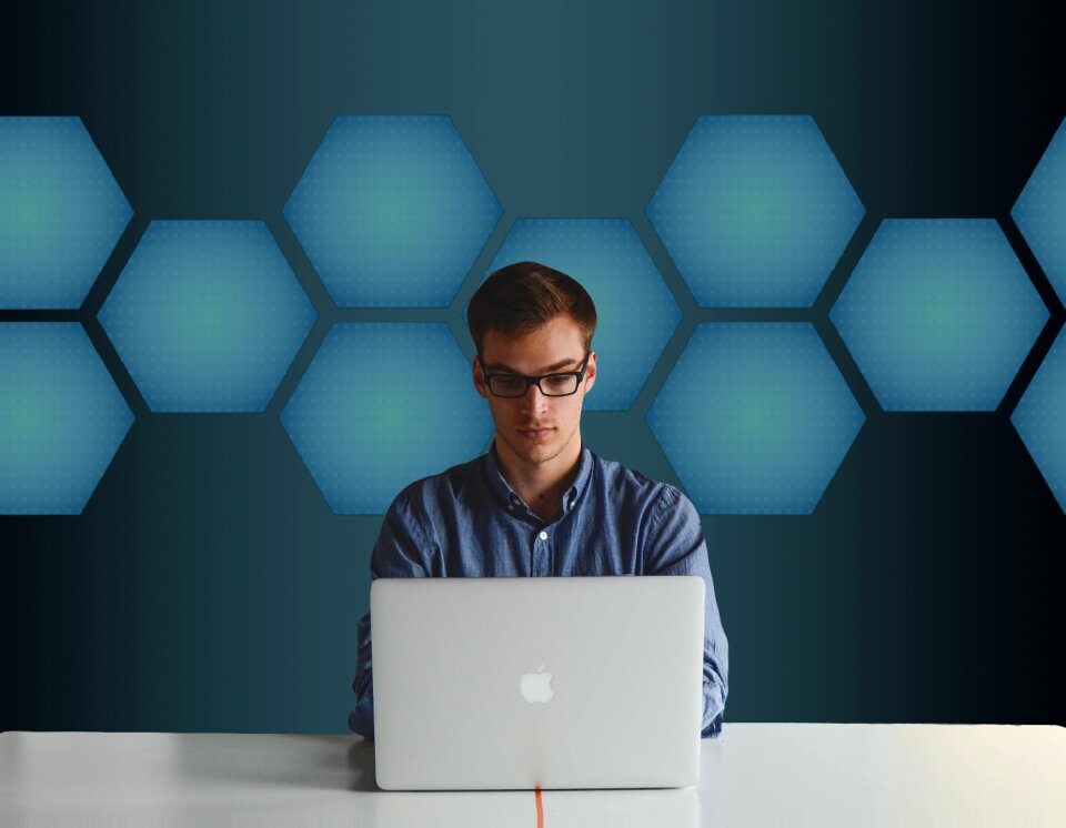 Laptop office business