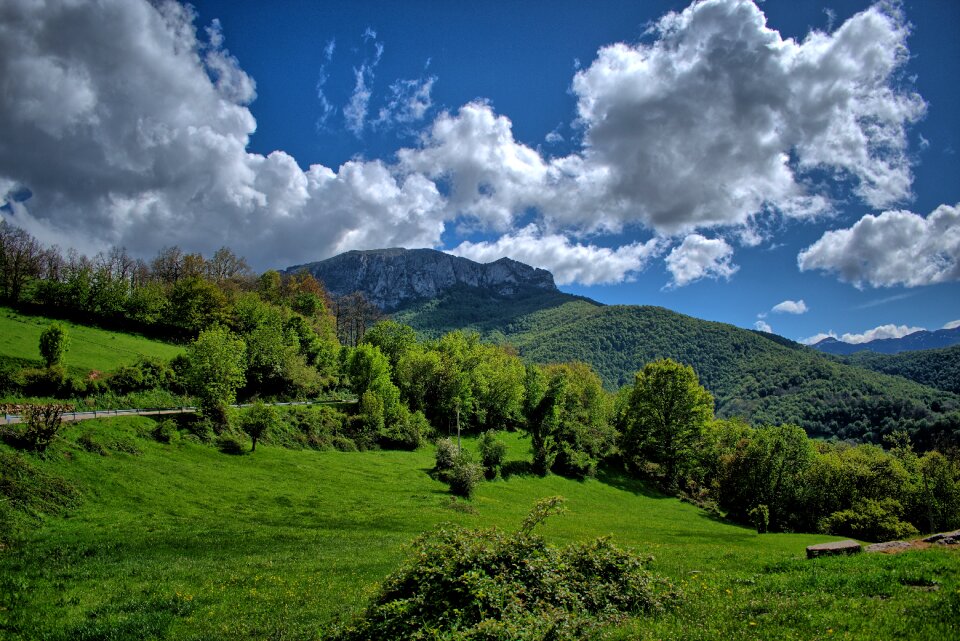 Montaña palentina spain clouds