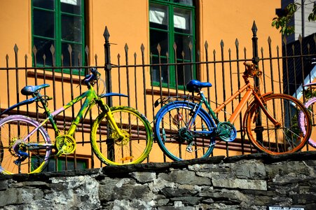 Colorful parked fun