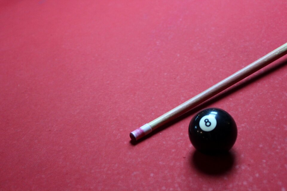Company pool table red
