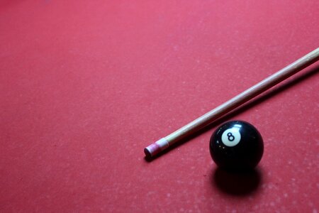 Company pool table red photo