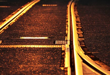 Transport track rail traffic