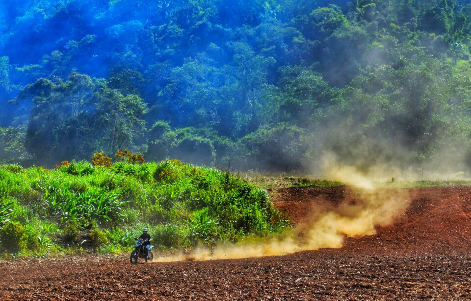 Dirt bike motor sport extreme