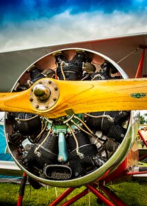 Classic aviation retro photo