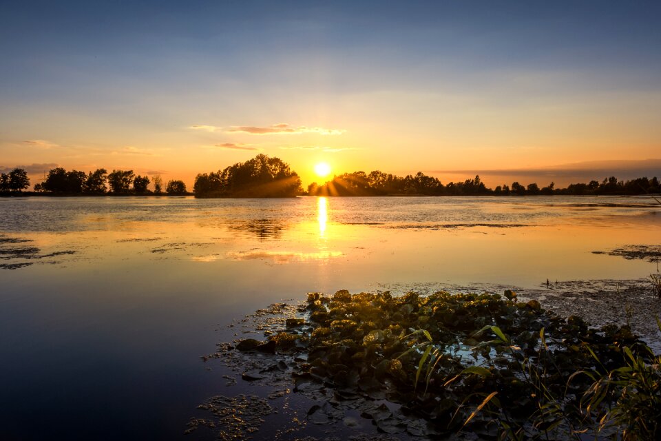 Landscape nature reflection